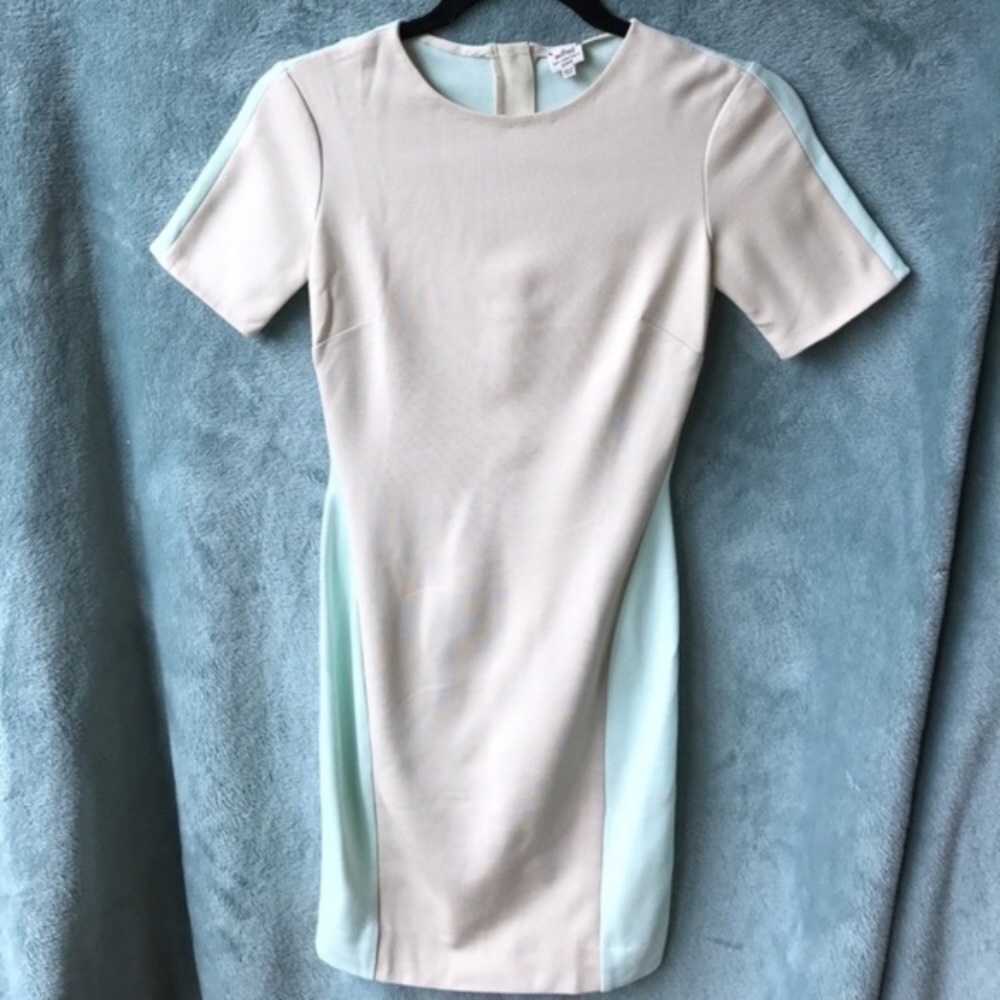 Aritzia Wilfred Mignonne Color Block Bodycon Dress